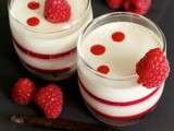 Panna Cotta Vanille & Coulis de Framboises