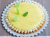 Tarte au citron vert et basilic