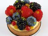 Tartelette passion & fruits rouges