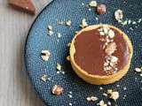 Tartelettes chocolat, amandes & noisettes caramélisées