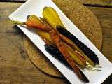 Carottes confites aux epices