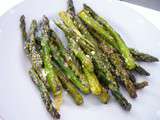 Asperges grillées au parmesan