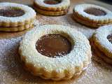 Biscuits sablés fourrés au caramel au beurre salé