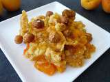 Crumble d'abricots au caramel