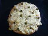 Fougasse italienne au cantal et aux olives