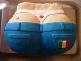 Gâteau 3D: Gâteau coquin pour homme