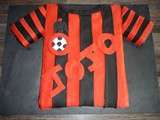 Gâteau 3D: Maillot de foot ogc Nice