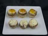 Minis champignons de Paris farcis