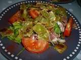 Salade de ravioles en chaud/froid