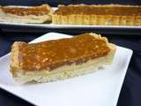 Tarte au caramel et nougatine de Christophe Adam