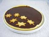 Tarte au chocolat carambar