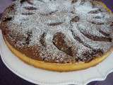 Tarte aux poires et au chocolat