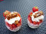 Verrine de fraises au pain d'épices {Battle food #22}