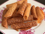 Brandy snaps (mignardises fourrées à la chantilly)