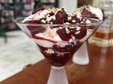 Cranachan allégé poire et myrtilles