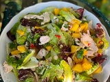 Golden Jubilee Chicken (salade de poulet et mangue)