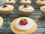 Mini Bakewell tartelettes aux cerises