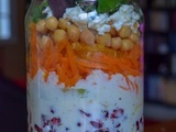 Salade en bocal marocaine pratique (Moroccan Salad Jar)