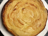 Tarte aux pommes à la frangipane