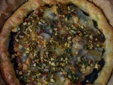 Tarte chermoula aux épinards, pommes de terre (recette végétarienne)