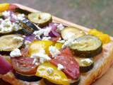 Tarte renversée aux légumes d’été