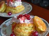 Vol-au-vent aux fruits rouges