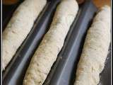 Baguettes petites graines au levain naturel