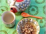 Compote pommes-clémentines à la cannelle et son crumble à la poêle (Atelier Goûters maison)