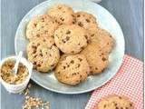 Cookies à la farine d'épeautre, au muesli et au chocolat