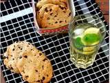 Cookies à la purée de noisettes et aux pépites de chocolat pour le goûter de la rentrée