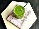 Green smoothie pour bien commencer la journée