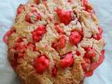 Cookies aux pralines roses