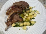 Côtelettes d'agneau de prés-salés, salsa verde et sarrasin, Tous en cuisine menus de fêtes