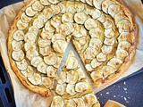 Fameuse et délicieuse tarte fine aux courgettes en version pesto... (Cathytutu)