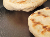 Pains pita super rapide et facile à faire, Hervé cuisine