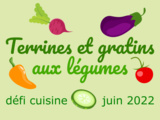 Résultat du défi cuisine du mois de juin 2022