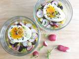 Salade en bocal ou salad in a jar... (Battle food #61)