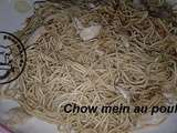 Chow mein au poulet