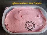 Glace aux fraises