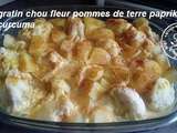 Gratin chou fleur pommes de terre omnicuiseur