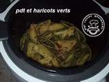 Pommes de terre sautees et haricots verts au cookeo