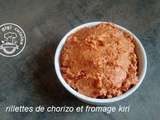 Rillettes de chorizo et kiri au thermomix