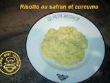 Risotto au safran et curcuma