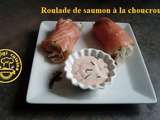 Roulade de saumon a la choucroute de beatrice