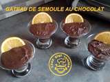 Semoule au chocolat