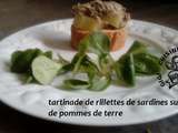 Tartinade de rillettes de sardines