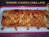 Terrine chorizo cabillaud