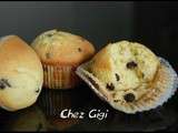 Et de 2.... aujourdhui: muffins aux pépites de chocolat