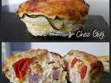 Mini quiche courgettes