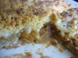 Crumble aux pommes, vanille et cannelle